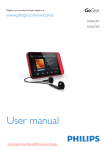 Philips SA060304 User Guide Manual