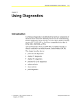 Operator Workstation User`s Manual: Using Diagnostics (11/01/01)