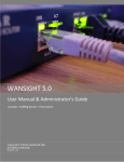 WANSIGHT User Manual & Administrator`s Guide