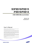 S3F8S19/F8S15 /F8S18/F8S14 8-Bit CMOS