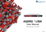 AQORD *LINK user`s manual