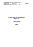 BSP & DPC start up manual BSPlink Centralized 1.9.1