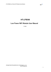 HF-LPB300 User Manual V1.0