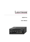 DA2DVI-Pro User`s Manual