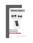 Recon Scout User Manual