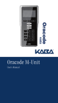 Oracode M-Unit