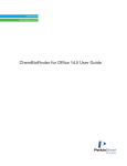 ChemBioFinder for Office v14 User Guide