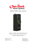 MX60 PV MPPT Charge Controller
