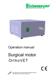 OrthoVet (european voltage stated in manual)