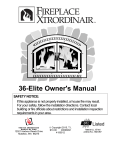 36-Elite Owner`s Manual