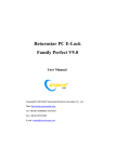 Returnstar PC E-Lock Family Perfect V9.0 User Manual