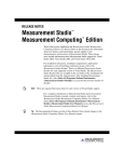Measurement Studio Measurement Computing Edition Release Notes
