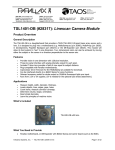 TSL1401-DB (#28317): Linescan Camera Module
