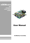 xOEMcore User Manual