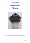 User Manual VRvision HMD
