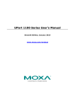 UPort 1100 Series User`s Manual