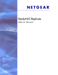 ReadyNAS Replicate User Manual