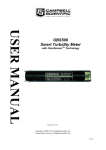 OBS500 Smart Turbidity Meter with ClearSensor™ Technology