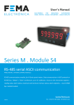 User`s Manual - Series M - Module S4