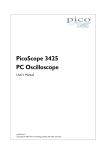 PicoScope 3425 PC Oscilloscope