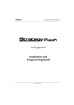 Stratagy Flash Installation and Maintenance