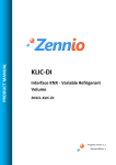 Zennio | KLIC-DI | Variable Refrigerant Installation Manual