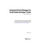 Integrated Virtual Debugger for Visual Studio Developer`s
