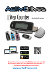 Buddy Step Counter User Guide Read this document if