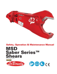 MSD Saber Series User Manual