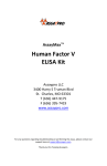 AssayMaxTM Human Factor V ELISA Kit