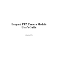 Leopard PTZ Camera Module User`s Guide