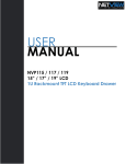User Manual w/o KVM