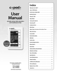 User Manual - C-PAD