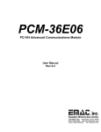 PC/104 Advanced Communications Module