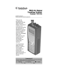 PRO-96 Digital Trunking Scanner