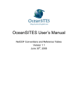 OceanSITES User`s Manual