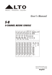 User`s Manual - Alto Professional