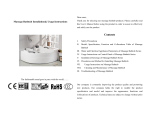 manual of massage bathtub