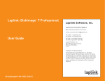 User Guide Laplink® DiskImage™ 7 Professional