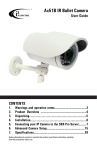 Ax51B IR Bullet Camera User Guide