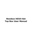 Nowbox-HD34 Set Top Box User Manual