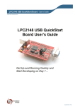 LPC2148 USB QuickStart Board User`s Guide