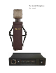 The Garnet Microphone, User Manual ~330 KB