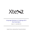 Language Workbench Challenge 2013 Xtext Submission