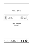 PTX - LCD - RVR Elettronica SpA Documentation Server