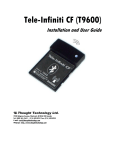 Tele-Infiniti CF (T9600) - Thought Technology, Ltd.