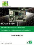 NOVA-8450 User Manual