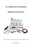 SE-M08 9in1 Facial Machine