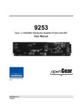 User Manual - Cobalt Digital Inc.