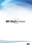 1 Using GFI MailArchiver